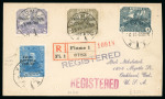Stamp of Large Lots and Collections Italy - Fiume: 1901-20s, group of 8 covers/cards from a dealer's stock