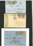 Stamp of Large Lots and Collections Italy: 1867-1950s, 48 covers all addressed to Switzerland