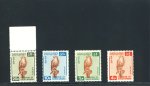Stamp of Saudi Arabia 1968-72 Falcons mint n.h. set of four,