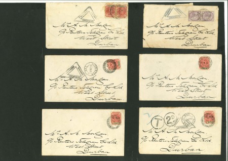 Stamp of British Empire General Collections and Lots 1899-1941, British Africa covers/documents  in a packet