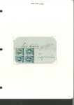 Stamp of Mexico » 1856-61 "Hidalgo" Issues 1856 Guadalajara ½ Real Blue group