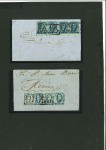 Stamp of Mexico » 1856-61 "Hidalgo" Issues 1856 Oaxaca ½ Real Blue group