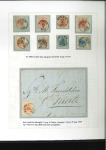 Stamp of Large Lots and Collections Italy - Fiume: 1850-1945, exceptional collection on about 164 exhibition pages including stamps with a spectacular section of varieties