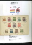 Stamp of Large Lots and Collections Italy - Fiume: 1850-1945, exceptional collection on about 164 exhibition pages including stamps with a spectacular section of varieties