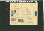 Stamp of Persia » 1925-1941 Riza Khan Pahlavi Shah (SG 602-O849) 1933-38, group of 5 Reza Shah covers and one receipt card