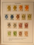 Stamp of Large Lots and Collections Liechtenstein: 1719-1990 Attractive collection neatly mounted and beautifully written up by hand on hundreds of album pages