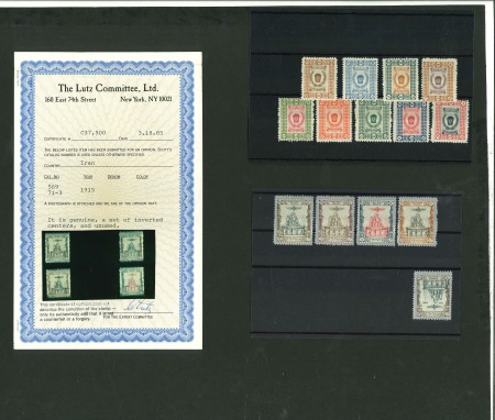 Stamp of Persia » Collections, Lots etc. 1875-1925 ca Ranges incl. selection of lion issues,