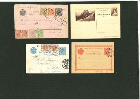 Stamp of Romania » Collections, Lots etc. 1889-1961 Group of 20 postal stationery/covers, many
