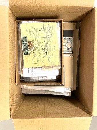 Stamp of Jamaica 1782-1991, accumulation of covers from pre-stamp onwards