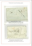 Stamp of Jamaica 1818-41, group of 7 Commercial Rooms forwarding agents covers showing various cachets