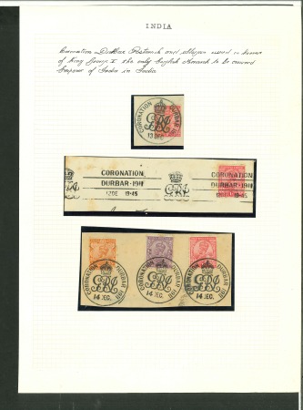 Stamp of India » Collections, Lots etc. 1911-35, Mostly used KGV collection on album pages,