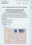 Stamp of Germany » German WWII Occupation Issues » Zara 11943 (Nov.21) Registered cover to Bergamo (Italy), with airmail express 2L grey and 1L25 blue