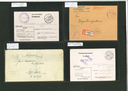 Stamp of Large Lots and Collections Germany: 1916-1940s, group of 56 military covers covers/cards from a dealer's stock
