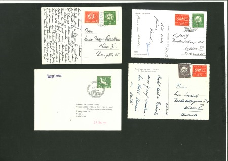 Stamp of Switzerland / Schweiz » Vereinte Nationen Genf 1957-2004, Internationale Organisationen, Lot von Bedarfsbriefen