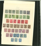 Stamp of Large Lots and Collections India: 1854-19, Collection in 1 album, including, a