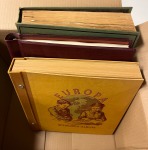 Stamp of Large Lots and Collections 1850-1950, Collection in 3 albums including a beautiful