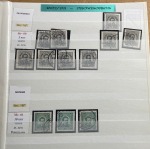 Stamp of Large Lots and Collections Portugal: 1892-1911, used stock in a thick stockbook, with better incl. 1895 S. Antonio 1000r (4 examples)