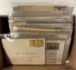 Stamp of Large Lots and Collections Canada: 1873-1921, Small box with more than 60 covers