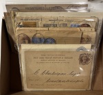 Stamp of Large Lots and Collections GB: 1890-1935, Lot of 29 postal stationeries used mostly