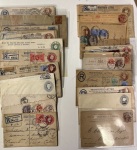 Stamp of Large Lots and Collections GB: 1890-1935, Lot of 29 postal stationeries used mostly