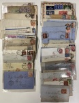 Stamp of Large Lots and Collections GB: 1860-1953, Small box with more than 80 covers with