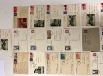 Stamp of France » Entiers Postaux 1936-1953, Lot de plus de 125 entiers postaux de France