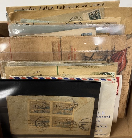 Stamp of Large Lots and Collections Russia, Poland, Finland: 1880-1995ca., About 150 covers or more