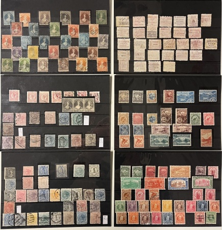 Stamp of Large Lots and Collections New Zealand: 1857-1969 Comprehensive and in the main
