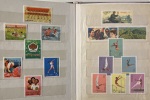 Stamp of China » People's Republic of China 1974-76 Presentation album with various mint sets incl.