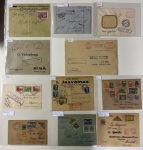 Stamp of Large Lots and Collections Baltics: 1850s-40s, group of 86 covers from a dealer's stock with mostly Latvia