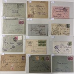 Stamp of Large Lots and Collections Baltics: 1850s-40s, group of 86 covers from a dealer's stock with mostly Latvia