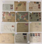 Stamp of Large Lots and Collections Baltics: 1850s-40s, group of 86 covers from a dealer's stock with mostly Latvia