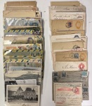 Stamp of Large Lots and Collections Brazil: 1849-1950, postal history assembly comprising over 200 items