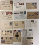 Stamp of Large Lots and Collections Americas: 1891-1971, group of 87 covers incl. USA, Chile, Argentina, Cuba, Guatemala, Salvador, Mexico, etc.
