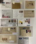 Stamp of Large Lots and Collections Gulf and Middle East: 1900-68, group of 35 covers/cards