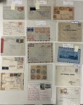 Stamp of Large Lots and Collections Gulf and Middle East: 1900-68, group of 35 covers/cards