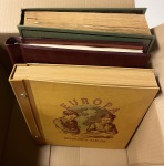 Stamp of Large Lots and Collections 1850-1950, Collection in 3 albums including a beautiful