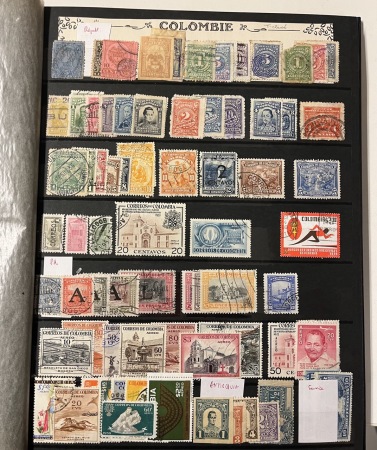Stamp of Large Lots and Collections 1850-1970's, Collection of mostly used stamps well