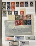 Stamp of Large Lots and Collections Vignettes: 1920s-80s, accumulation of cinderellas, labels for cigars and cheese etc., poster and publicity stamps in a medium-sized box