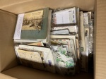 Stamp of Large Lots and Collections 1843-2000, box full of small collection of worldwide