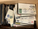 Stamp of Large Lots and Collections USA: 1866-1950's, Medium box with around 450 covers