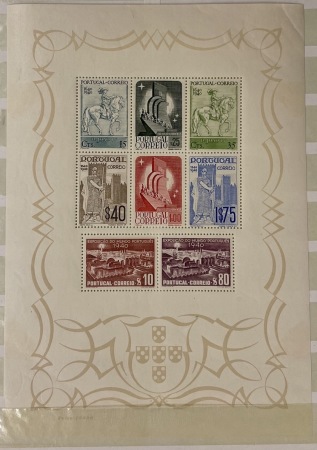 Stamp of Large Lots and Collections Portugal & Colonies: 1940-49, small stock of mint souvenir sheets with some duplication, mostly mint n.h.