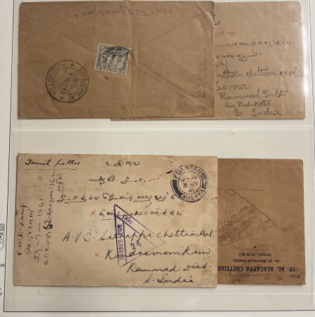 Stamp of Malaysia » Malaysian States Collections and Lots Malaya - WWII Censorship: Group of 33 covers