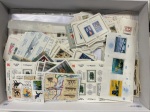 Stamp of Large Lots and Collections 1870-2022, Medium box mostly of stamps including 1956 Europa CEPT mint n.h. and other better items