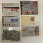 Stamp of Large Lots and Collections Latin America: 1846-1980 Group of 90 covers including