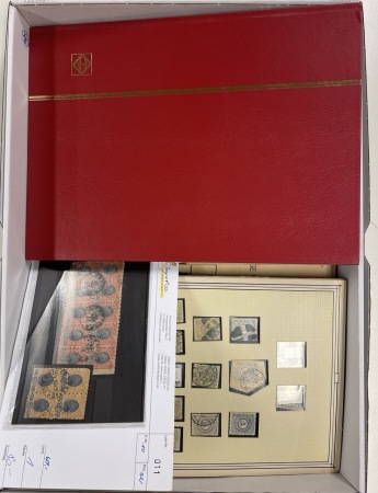 Stamp of Large Lots and Collections Brazil: 1843-1950, assembly comprising few hundred used