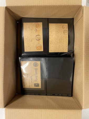 Stamp of Large Lots and Collections Portugal - Cancellations: 1920-30s, "French type" cancellation collection of 300+ covers/cards