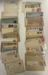 Stamp of Large Lots and Collections All World: 1877-1980, Flat box with more than 220 postal