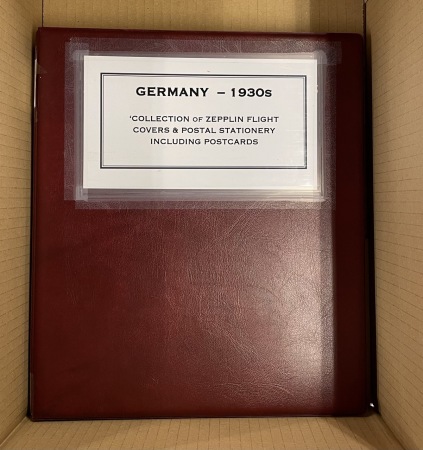 Stamp of Large Lots and Collections Airmail - Zeppelin: 1916-1938 Mixed accumulation of