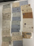 Stamp of Large Lots and Collections Brazil: 1840s-1930s, accumulation of postal history